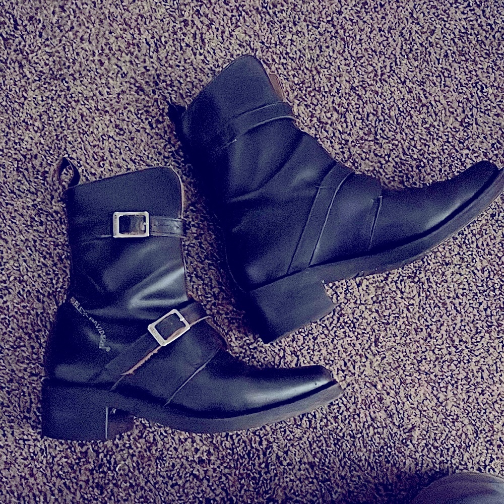 Harley Davidson Boulevard motorcycle boots
